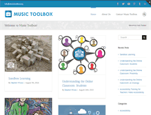 Tablet Screenshot of musictoolbox.org